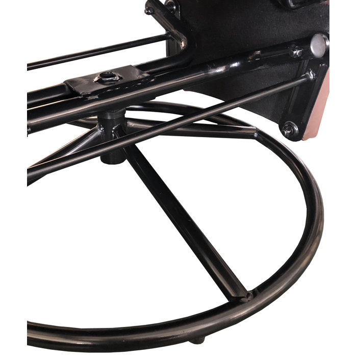 Latitude Run® Freia Vegan Leather Swivel Reclining Rocking Chair